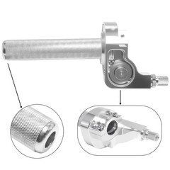 CNC Aluminum 7/8 Motorcycle Throttle Grip with Cable for Dirt Bikes & ATVs»