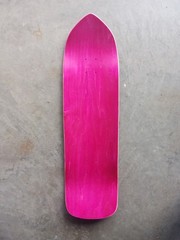 9.18″ Skateboard Deck Punk Shape MIX Mfg Handcrafted in USA Pink