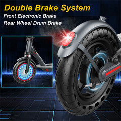 AOVOPRO AP07 Electric Scooter 10.5AH Dual Suspension Turn Signals Foldable 19MPH