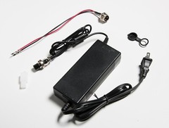 24V 3 amp High End DC Charger AV Plug f gel SLA AGM battery electric