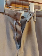 Devon Aire Beige English Riding Breeches Sz 26 Kids or Womens Elastic 22″ Inseam
