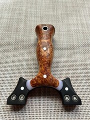 Custom Handmade. Hunting Slingshot. OTT. 90mm.
