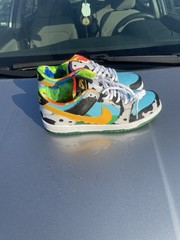 Nike SB Dunk Low Chunky Dunky Ben & Jerry’s Skateboarding Shoes Blue Multicolor