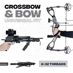 BALLISTA Mechanical Broadheads – 100 Grain 2-Blade Expandable Hunting Tips – 3pc