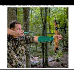 Keshes Archery Arm Guard Protecter For Bow Adjustable Forearm & Wrist Green 9×3”