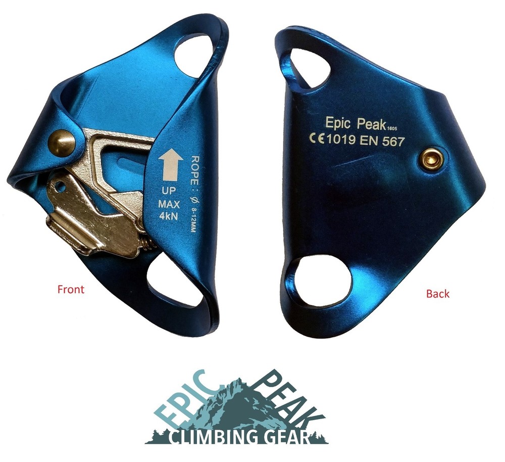Epic Peak Climbing Chest Ascender Abdominal for Vertical Rope Climbing w/Decal