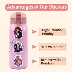 55pcs Popular Jujutsu Anime Kaisen Stickers for Kids, Children’s Hot Cartoon …