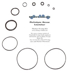 Metadyne Havoc Launcher Paintball Marker O-ring Oring Kit x 4 rebuilds / kits