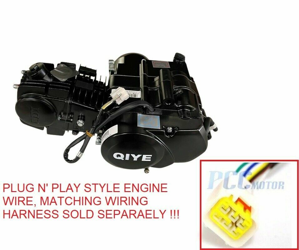 Lifan 125CC 1 DOWN 3 UP Coolster XR125 PIT BIKE MANUAL CLUTCH ENGINE M EN09