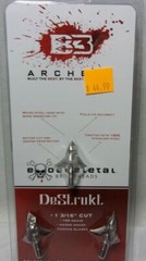 B3 Exoskeletal Destrukt Fixed 100gn 3 pack + Practice tip