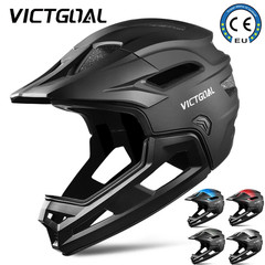 Adult Detachable MTB Bicycle Full Face Helmet for Men Motorcycle Head Protection