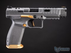 EMG x Cybergun CANIK SFx RIVAL Gas Blowback Airsoft Pistol (Color: Grey)