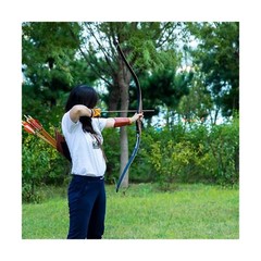 Deerseeker Archery 54″ Traditional Bow Hunting Longbow with Bamboo Core Limbs…