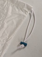 Nike Track & Field Spikes Shoe Drawstring Bag White Spruce Green 16.5″x11.5″