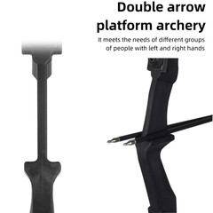 Archery 53″ Recurve Bow & Arrows Set 40lbs Recurve Bow For Adult Beginner Target