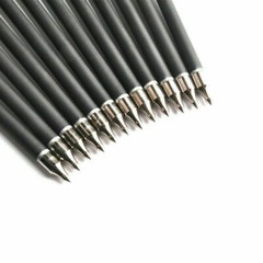 12Pcs 20″ Carbon Halfmoon Crossbow Arrow Bolts For Hunting and Outdoor Practice