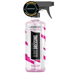 Legendary Gloss Dressing 16oz – Tire Shine Spray & Plastic Restorer – Wate