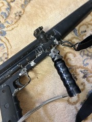 VTG Tippmann Classic Model 98 Paintball Marker Gun Shark Gills Barrel Untested