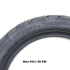 10×2.5-6.5 Tire Tubeless fit 10×2.30-6.5 NIU KQi2 pro Elec Scooter