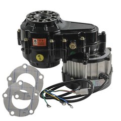 48V 500W 1000W Brushless Electric Differential Motor Gearbox Rear Axle Go Kart