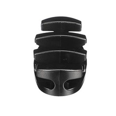 11926-7 Zig-Zag Cleats, 3 ½ Inches Long, Nylon, Black, for 1 Count (Pack of 1)