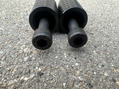 Z-FIRST Pro Scooter Pegs CNC Aluminum Pegs for Stunt Scooters with Hardware