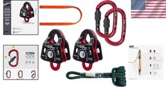Lightweight Block and Tackle Alternative – Micro Pulley Kit=
