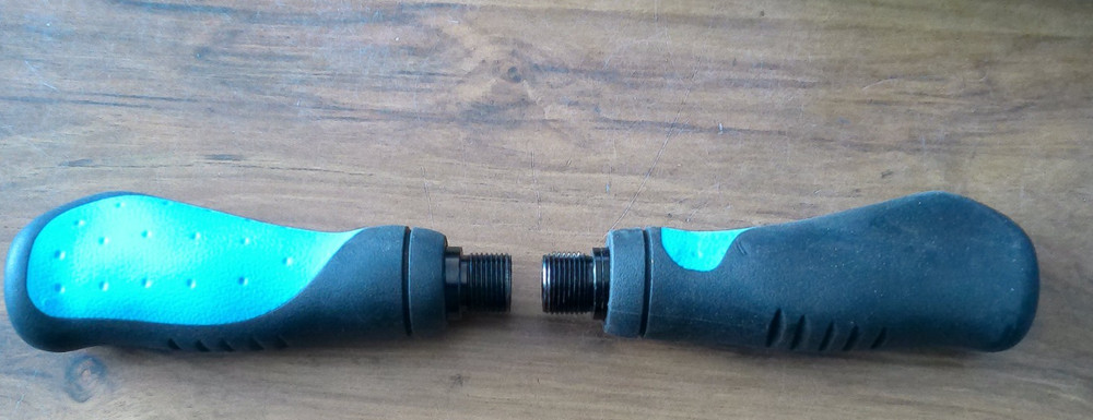 Swagtron Handle Bar Handle Grips-Left & Right BLUE SG8 Free US Shipping