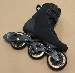 PowerSlide Theme 100 Dark Knight Inline Skates Men’s Size 6 EU 38 Women’s 7
