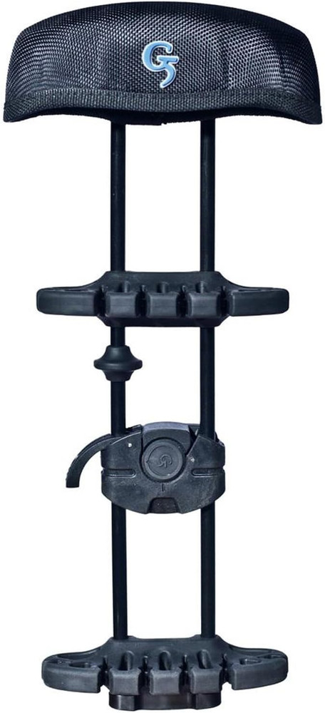 Head-Loc Quiet Low-Profile Archery 6-Arrow Quiver with Exo-Flex Hood for Bow Hun