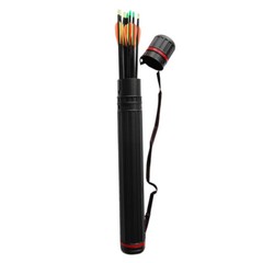 Arrows Quiver Shoulder Tube 12-24 PCS Arrows Archery Case Back Quiver Adjustable