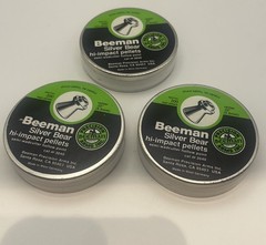 Beeman Silver Bear High Impact Pellets Semi Wadcutter Hollowpoint .22 Caliber