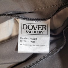 Dover Saddlery Riding Sport Breeches Womens 28 Beige Printed Stretch Skinny Leg