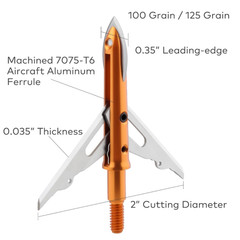 12pcs Ultra-Sharp Arrow Broadheads Bag Tips Hunting Reliable Archery Accessories