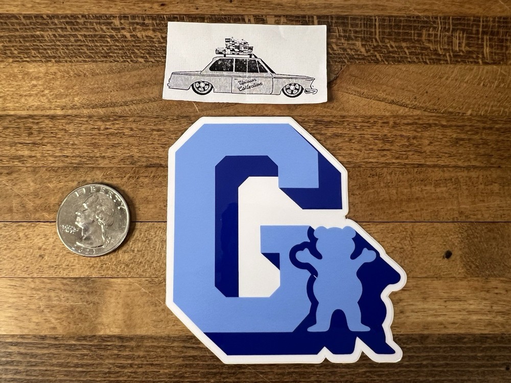 Grizzly Griptape Big G Bear Sticker Torey Pudwill Skateboarding Supreme