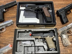 Airsoft Pistol Lot — AEP, GBB, Springer