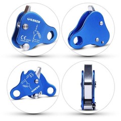WILDKEN Climbing Ascender Fall Protection Belay Device Climbing Rope Grab for…