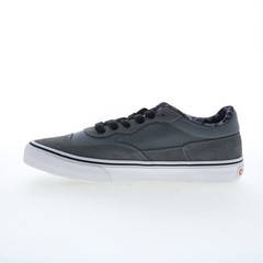 Airwalk Kickflip CW06510M Mens Gray Suede Skate Inspired Sneakers Shoes