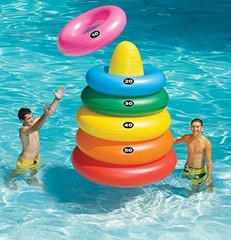 Giant Ring Toss Game Multicolor, 46-3/4inx54in 46-3/4inx54″