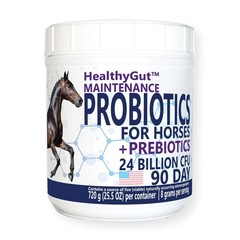 Equa Holistics HealthyGut™ Probiotics for Horses Dietary Supplement, All-Nat…