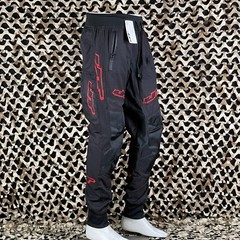NEW JT Jogger Pro Paintball Pants – Black Grunge Red – X-Large