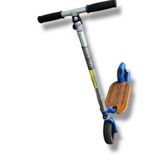 MINI GoPed Grow-Ped Kick Push Scooter Classic Blue Go Ped USA RARE!!