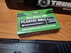 Palco Sports Taurus PT 24/7 Replica Spring Airsoft with Speed Loader Manual Box