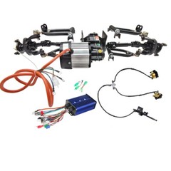 ATV Quad GoKart Front Axle Kit Drive Shaft 72V 1500W Electric Motor Differential