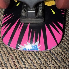 VISION PSYCHO STICK ORIGINAL SHAPE REISSUE 10 INCH SKATEBOARD COMPLETE