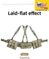 【US STOCK】 Russian A-10 Tactical FG Chest Rigs Multi-functional Belt Bag