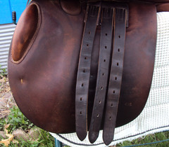 RARE CROSBY MILLER English Sofride Saddle-CENTENNIAL- 16.5″-GREAT! Cross Country