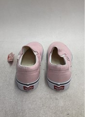 Vans Classic Slip-On Pink Canvas Women’s Sneakers Size 7