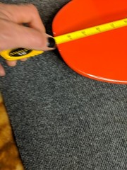 Frankie Hill Rare Double Signed House of Hill Skateboard Red Shaped Deck 2019
