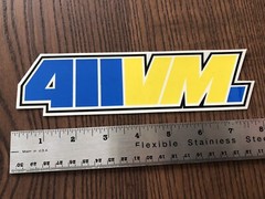 Vintage NOS 411 Video Magazine Skateboard sticker 411VM